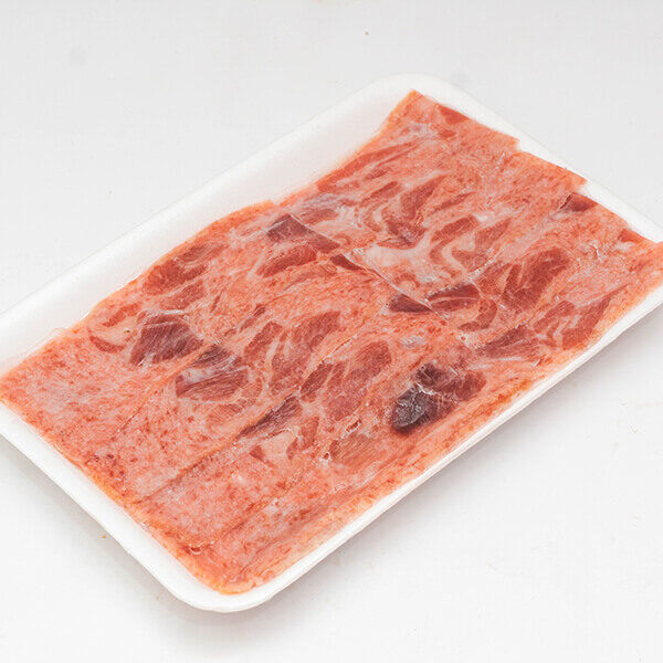 Smoke streaky bacon - local